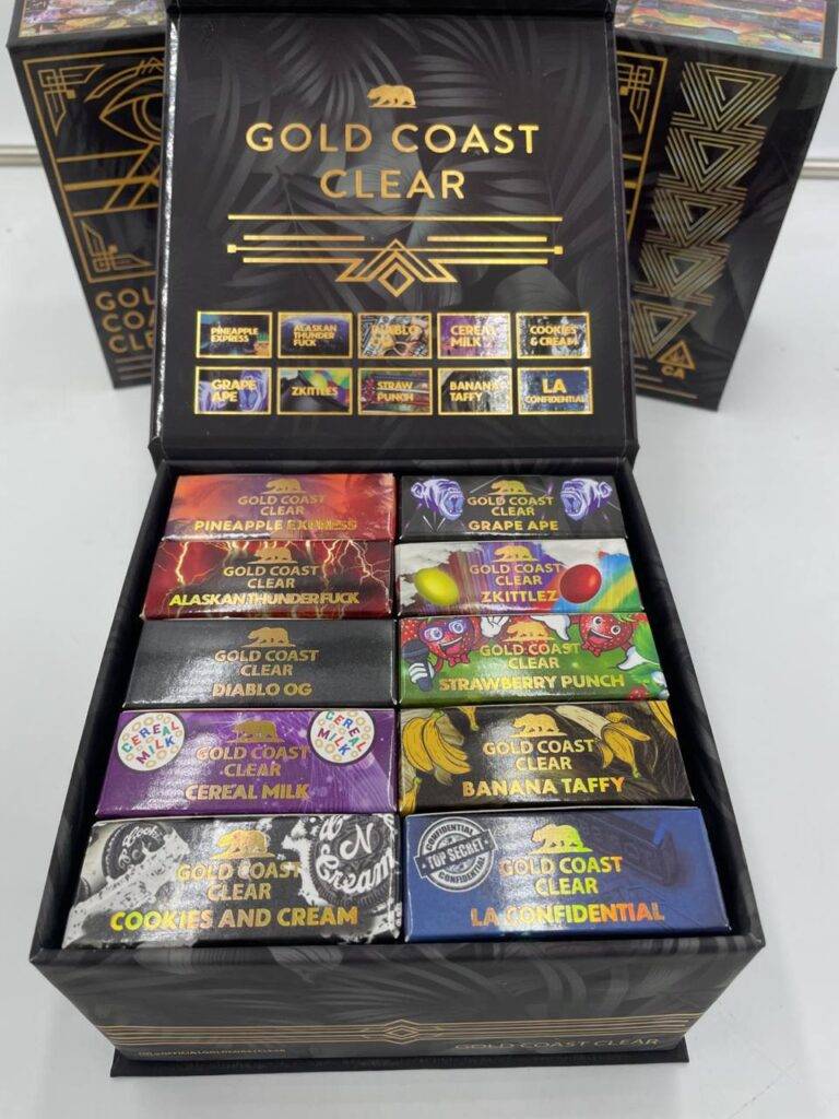 Gold Coast Clear Master BOX | 100 COUNT